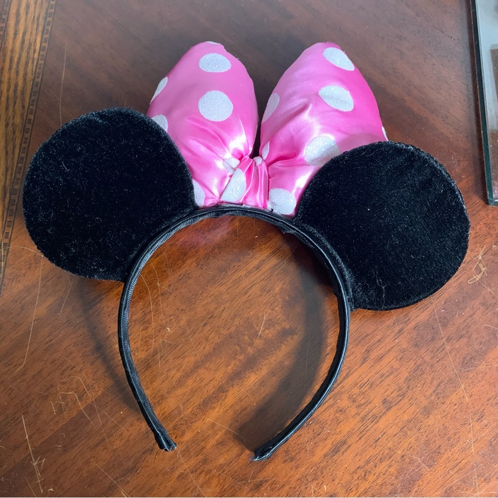 Girl’s Sequins Minnie Mouse Ear Headband